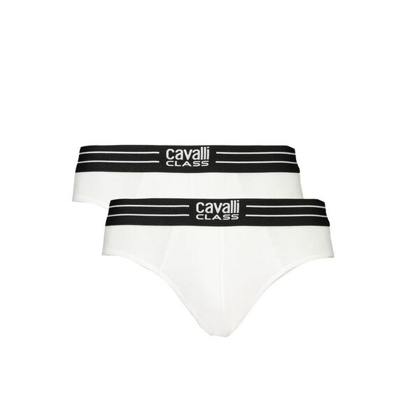 Cavalli Class White Cotton Men's Men's Briefs
